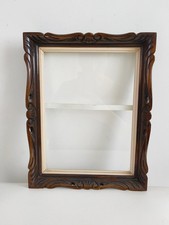 French Carved Wood Deep Picture Frame Overall Size 37cm x 31cm Fits 24cm x 18cm