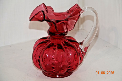 Exquisite cranberry coloured