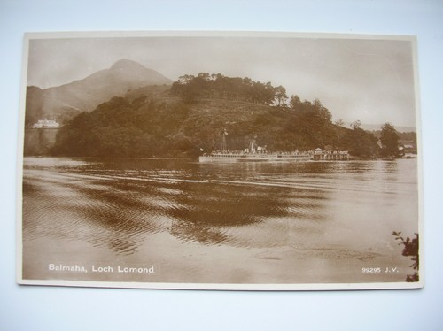 Balmaha postcard loch lomond - postcard,,