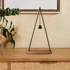 Wind Chime Stand with Flat Base Desktop Hanger for Light Bird Feeder Indoor