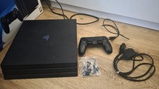 PS4 Pro 1TB Black Console with Controller Boxed Good Condition