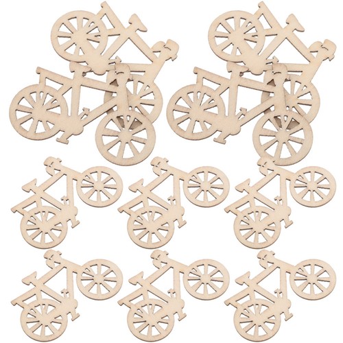 10pcs unfinished wood bike - 10pcs,