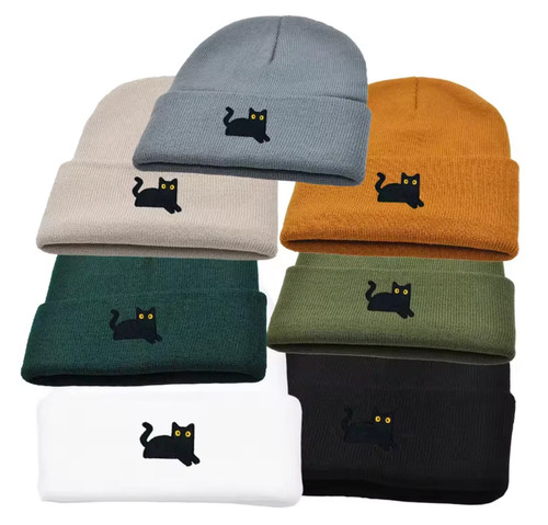 Black cat lover - black, hat