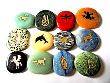 NATIVE AMERICAN ANIMAL FIGURES TOTEM GEMSTONE POWER STONES