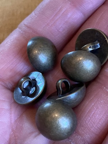 Metal effect half ball - metal,