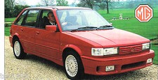 MG MAESTRO TURBO SPEC SHEET /