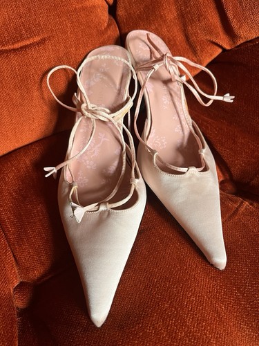 Ballet pink kitten heels laura - pink,