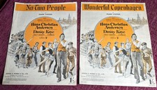 Wonderful Copenhagen & No Two People Sheet Music From Hans Christian Andersen X2