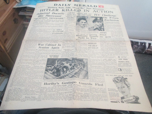 Ww11 original newspaper - ww11, -daily