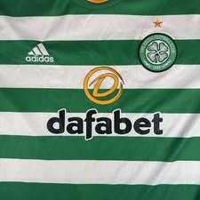 Rare Original Celtic 2020/2021 Home Football Shirt Mens 2XL XXL
