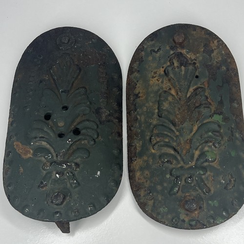 Antique cast iron decorative - cast,