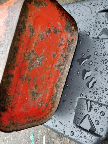 Vintage red petrol - petrol, 2