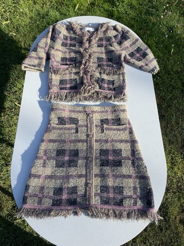 Zara checked bouclé jacket - checked, &