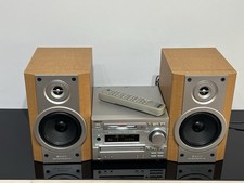 Sony DHC-MD333 Mini Hi-Fi System MD CD Player FM AM Remote TESTED WORKING VIDEO