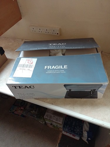 Teac 175 turntable black - teac,