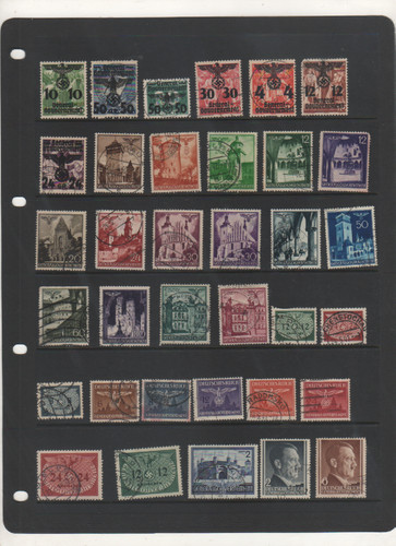 Old stamps from - old,