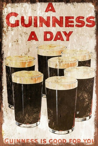 Guiness day advert aged - a, look