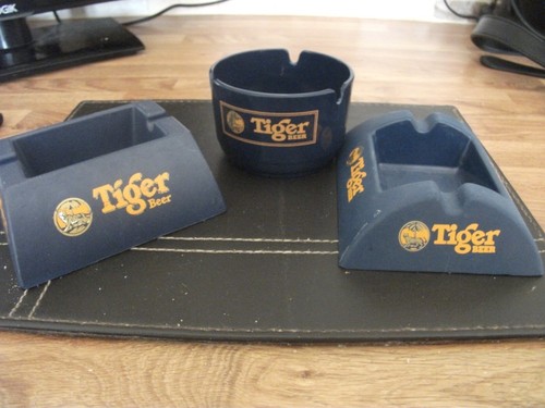 Tiger beer ashtrays - ashtrays, of
