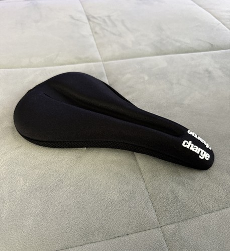 Charge black gel bike saddle - charge,