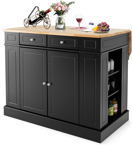 Kitchen island extendable - kitchen,