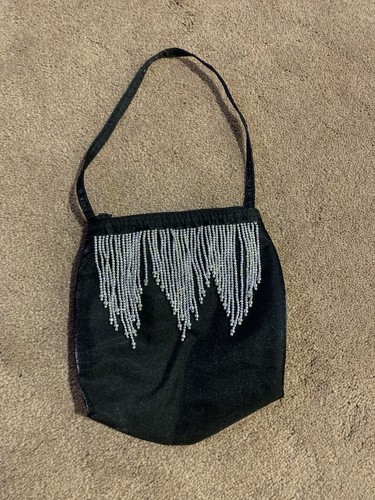 Little black bags with silver - with,