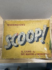 Vintage Waddingtons Scoop