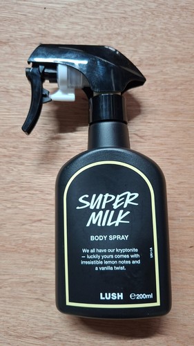 Lush super milk body spray - super, milk-