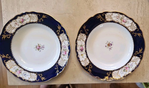Antique pair coalport - antique, floral