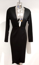 Boohoo Plunge Front Dress