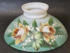 Oil Lamp Shade Green Hand