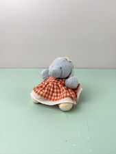 Humphreys Corner Lottie Teddy Plush Soft Toy Golden Bear Dress Elephant 4” tall