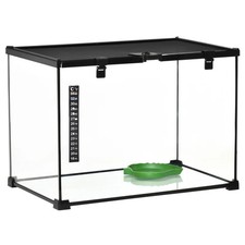 Pawhut glass reptile terrarium - pawhut,