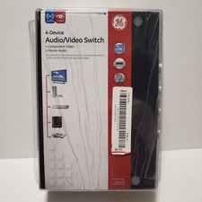 GE 4 Device Audio/Video Switch