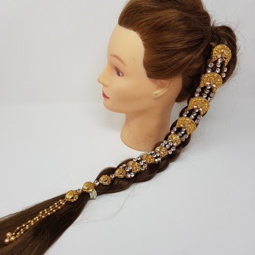 Diamante hair choti braid - diamante,