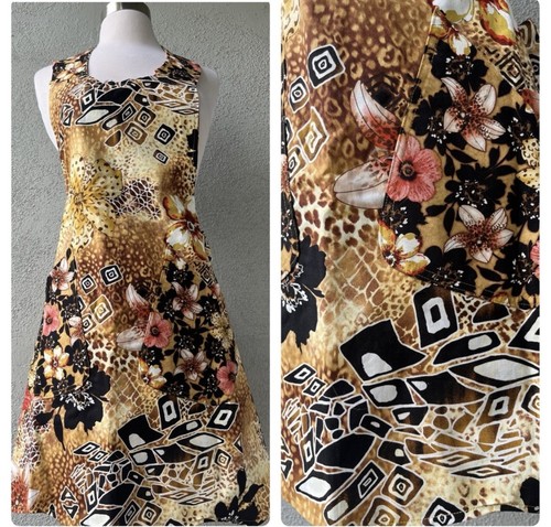 Handmade hawaiian brown floral - handmade,