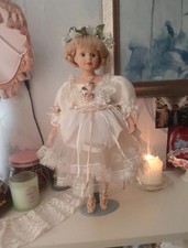 Antique Vintage Porcelain Doll