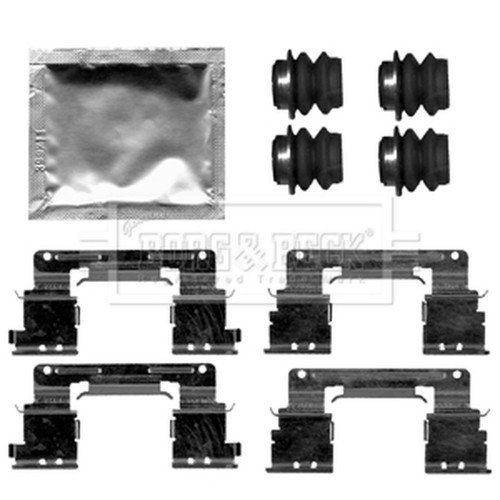 Brake pad fitting - fitting, for