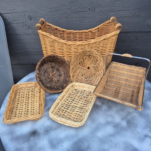 Job lot vintage wicker - job, 6