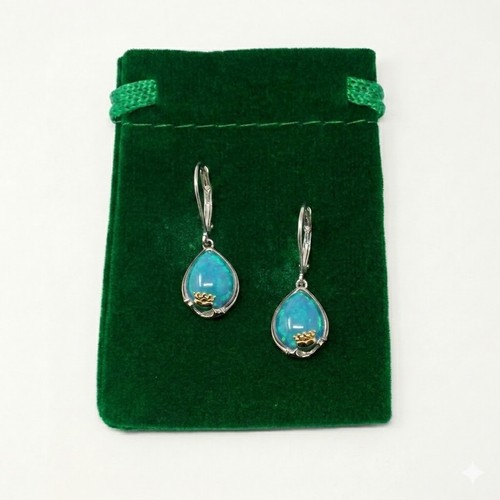 Irish blue mist - blue, claddagh