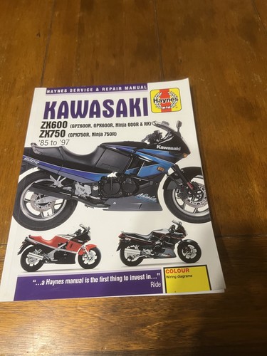 Kawasaki zx600 zx750 1985 to - &,