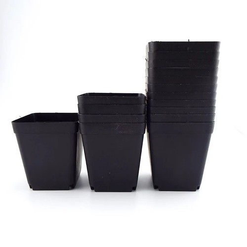 Square plant pots rigid - square, 7cm