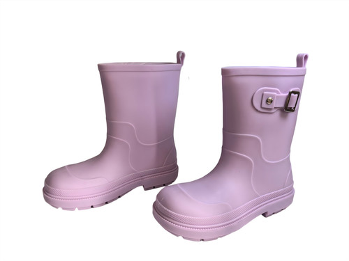 Kids pvc wellington buckle - pvc,