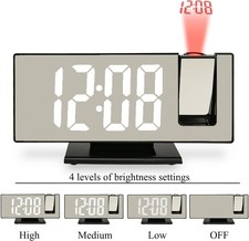 LED Digital Projection Alarm