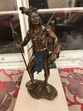 Sculpture Of Native American