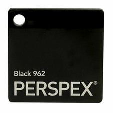 BLACK GLOSS  Perspex Acrylic