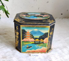 1950s Vintage Parry Sweets Confectionery Advertising Litho Tin Box Nature TIN200