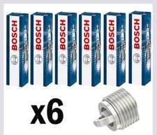 6x Bosch Spark Plugs for