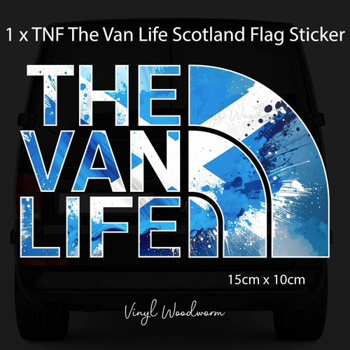 The van life vinyl decal - vinyl,