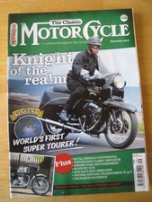 THE CLASSIC MOTORCYCLE SEP