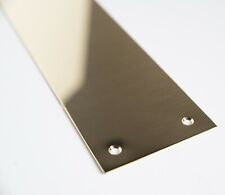 Door Push Finger Plate - Solid